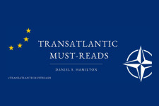 Blue cover photo stating title and author