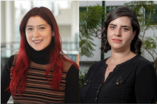 Suzanne Freemand on the left and Mariel Garcia-Montes on the right