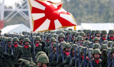 Members of Japan's Self-Defense Forces infantry unit