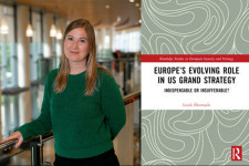 Linde Desmaele and her book cover