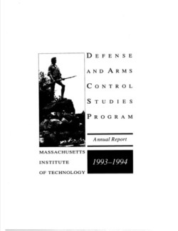 Annual Report 1993-1994 cover